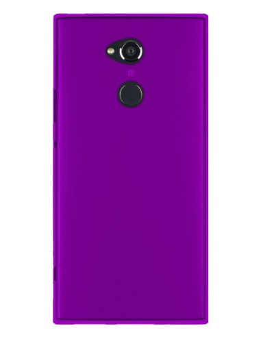 Coque en silicone Givré Violet