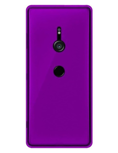 Coque en silicone Givré Violet