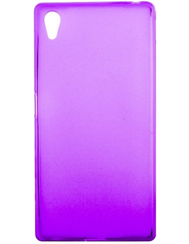 Coque en silicone Givré Violet