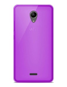 Coque en silicone gel givré Violet Translucide | 1001coques.fr
