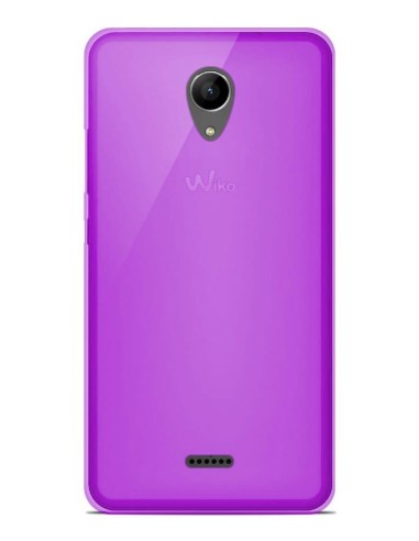 Coque en silicone Givré Violet