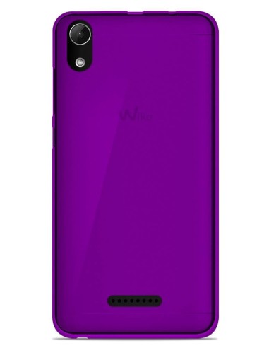 Coque en silicone Givré Violet