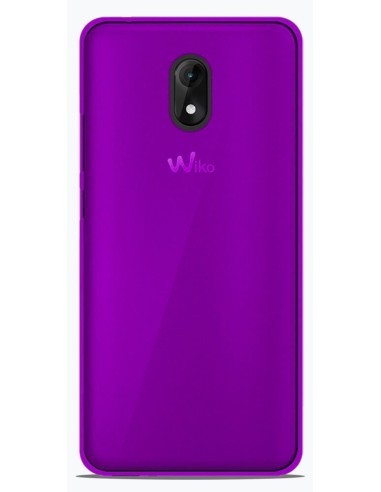 Coque en silicone Givré Violet