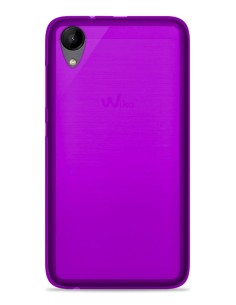 Coque en Silicone Gel givré Violet Translucide | 1001coques.fr