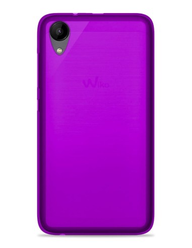 Coque en silicone Givré Violet