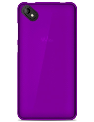 Coque en silicone Givré Violet