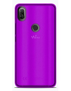 Coque en Silicone Gel givré Violet Translucide | 1001coques.fr