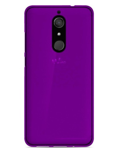 Coque en silicone Givré Violet