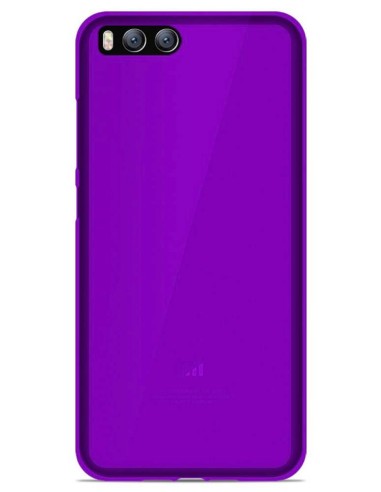 Coque en silicone Givré Violet