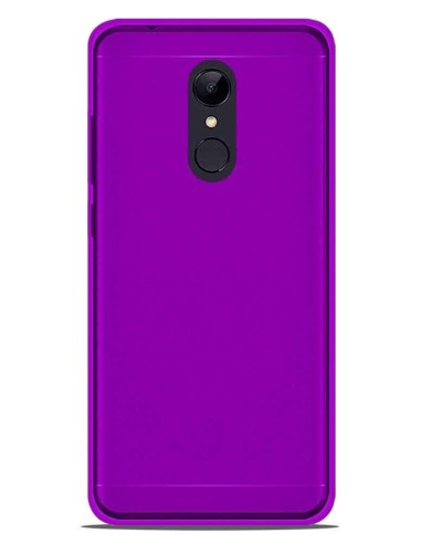 Coque en silicone Givré Violet