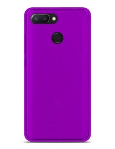 Coque en silicone gel givré Violet Translucide | 1001coques.fr