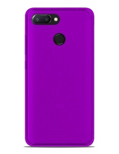 Coque en Silicone Gel givré Violet Translucide | 1001coques.fr