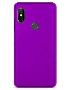 Coque en Silicone Gel givré Violet Translucide | 1001coques.fr