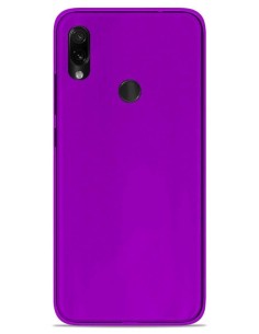 Coque en silicone gel givré Violet Translucide | 1001coques.fr