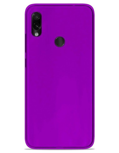 Coque en silicone Givré Violet