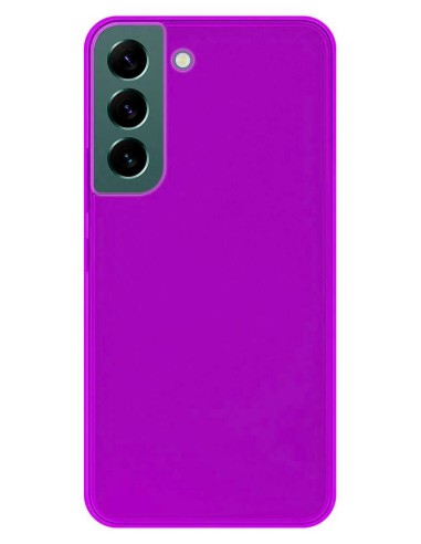 Coque en silicone Givré Violet