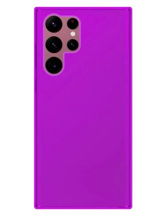 Coque en silicone gel givré Violet Translucide | 1001coques.fr