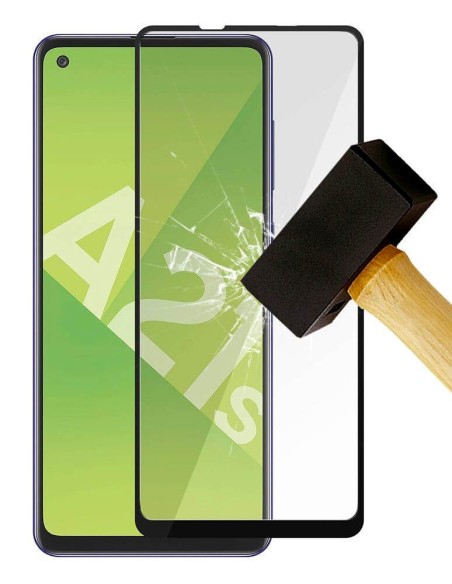 Film en verre trempé intégral pour Samsung Galaxy A21S