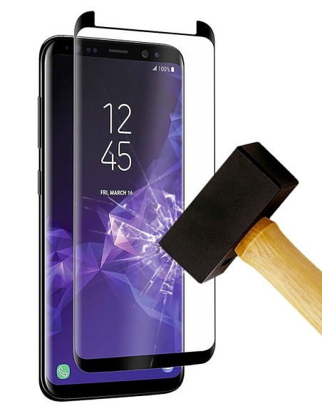 Film en verre trempé intégral pour Samsung Galaxy S9