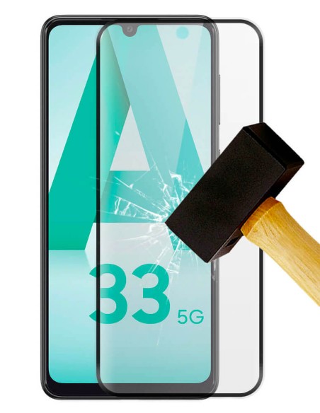 Film en verre trempé intégral pour Samsung Galaxy A33 5G