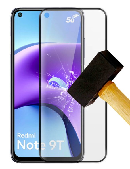 Film en verre trempé intégral pour Xiaomi Redmi Note 9T 5G