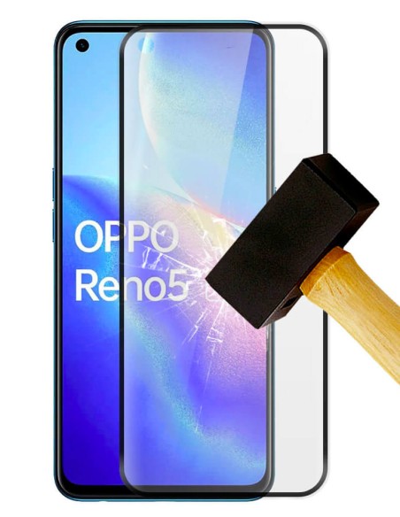 Film en verre trempé intégral pour Oppo Reno 5