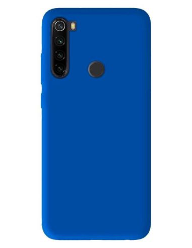 Coque en silicone Mat Bleu