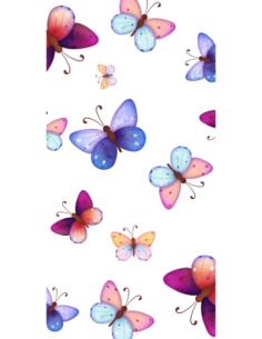 Papillons colorés - LG L80