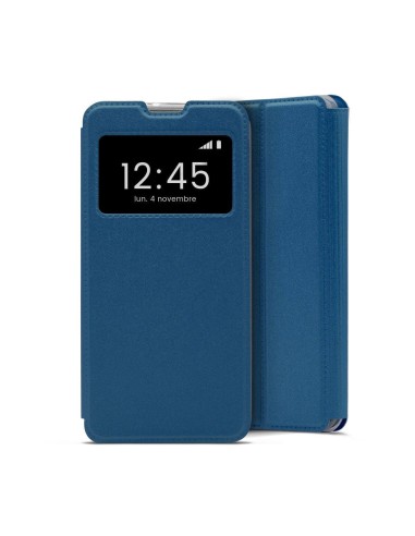 Etui folio en Simili cuir Bleu