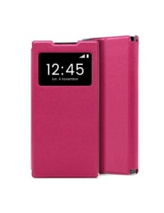 Etui Folio Rose simili cuir | 1001coques.fr