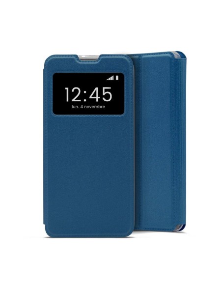 Etui Folio en Simili cuir pour Xiaomi Redmi 12 4G - Bleu