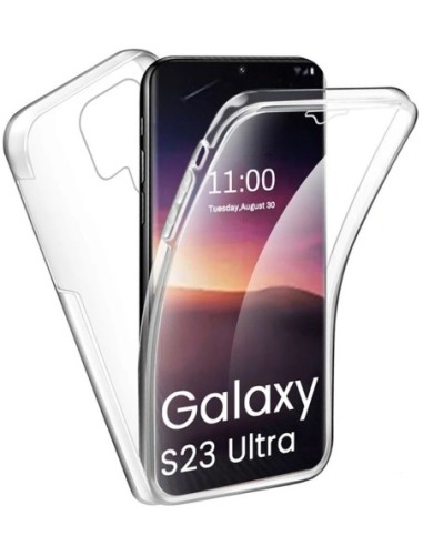 Coque en silicone intégrale Transparent