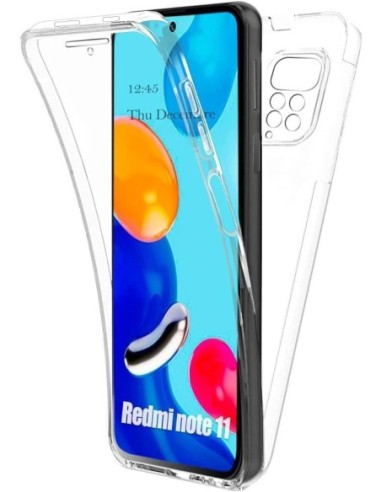 Coque en silicone intégrale Transparent