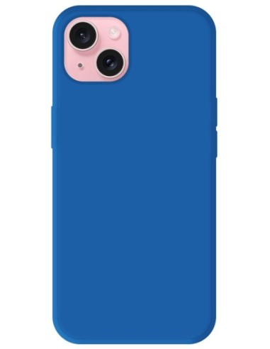 Coque en silicone Mat Bleu