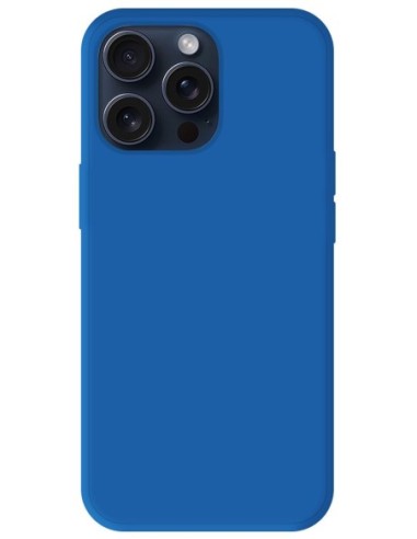 Coque en silicone Mat Bleu