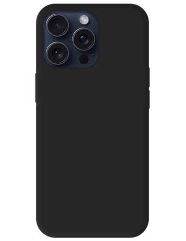 Coque en silicone Mat Noir
