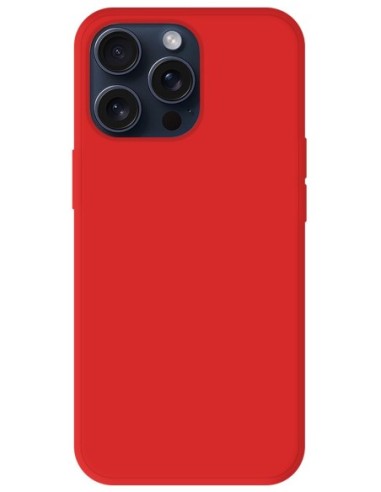 Coque en silicone Mat Rouge
