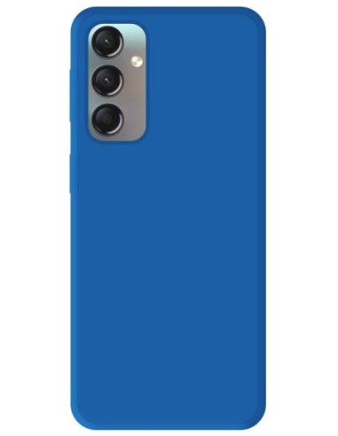 Coque en silicone Mat Bleu