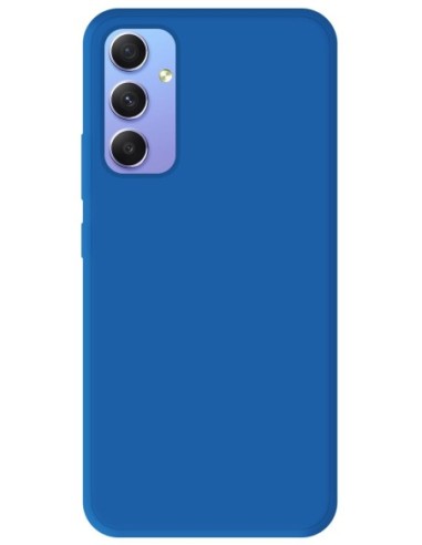 Coque en silicone Mat Bleu