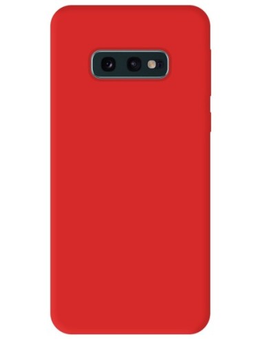 Coque en silicone Mat Rouge