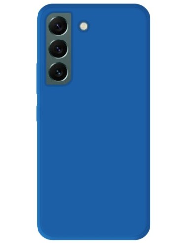 Coque en silicone Mat Bleu