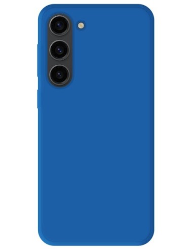 Coque en silicone Mat Bleu