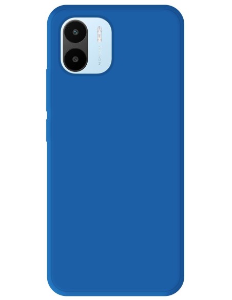 Coque en silicone Mat Xiaomi Redmi A2 - Bleu