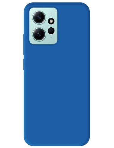 Coque en silicone Mat Bleu