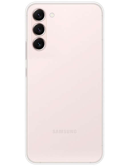 Coque en silicone transparent pour Samsung Galaxy S23 Plus