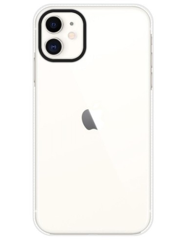 Coque en silicone Bumper transparent pour Apple iPhone 14 Pro