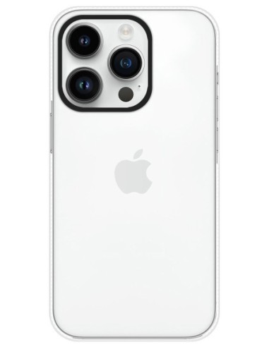 Coque en silicone Bumper transparent pour Apple iPhone 14 Pro