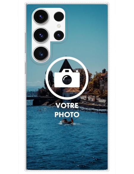 Coque Bumper personnalisée compatible Samsung Galaxy S23 Ultra