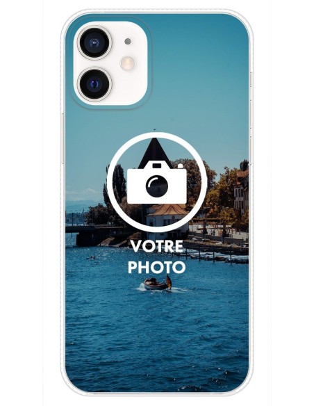 Coque Bumper personnalisée compatible Apple iPhone 12 Mini