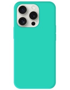 Coque en silicone gel mat Vert d'eau Mat | 1001coques.fr